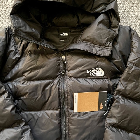 🖤 NWT The North Face Hydrenalite Hooded Down Puffer Jacket Black XL - Picture 2 of 4